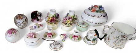 A Royal Crown Derby commemorative box and cover, To Celebrate the 90th Birthday of Her Majesty Queen