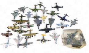 Model Planes - World War I, II and later, unboxed