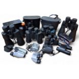Binoculars - Leikon observrvaqlas 7 x 50, case; others Olympus, Swift, Miranda, Prinz, Auriol (13)