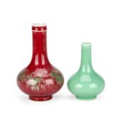 TWO CHINESE PORCELAIN VASES