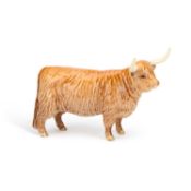 A BESWICK MODEL OF A HIGHLAND COW