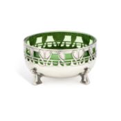 ARCHIBALD KNOX (1864-1933) FOR LIBERTY & CO A TUDRIC PEWTER BOWL