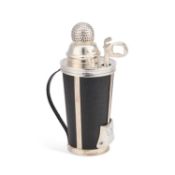 A SILVER-PLATED NOVELTY DRINKS SET