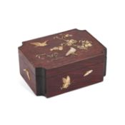 A JAPANESE LACQUER BOX MEIJI PERIOD (1868-1912)