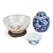 A CHINESE FAMILLE ROSE PORCELAIN BOWL 18TH CENTURY