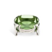 ARCHIBALD KNOX (1864-1933) FOR LIBERTY & CO A TUDRIC PEWTER BUTTER DISH