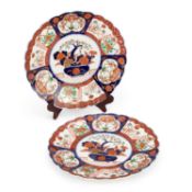 A PAIR OF JAPANESE IMARI CHARGERS CIRCA 1900