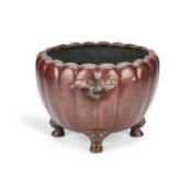 A LARGE JAPANESE BRONZE JARDINIÈRE EARLY 20TH CENTURY