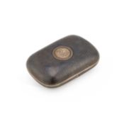A 19TH CENTURY RUSSIAN SILVER AND NIELLO CIGARETTE CASE