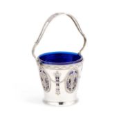 A LARGE GERMAN SILVER BASKET