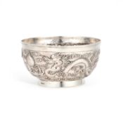 A CHINESE SILVER BOWL