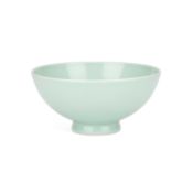 A CHINESE CELADON-GLAZED PORCELAIN BOWL