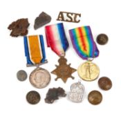 A FIRST WORLD WAR MEDAL TRIO