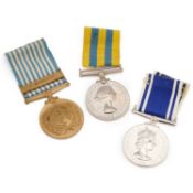 AN ELIZABETH II KOREA MEDAL AND POLICE LONG SERVICE AND GOOD CONDUCT (L.S.G.C) MEDAL GROUP