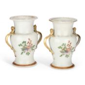 A LARGE PAIR OF CHINESE PORCELAIN VASES