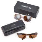 TWO PAIRS OF DESIGNER SUNGLASSES