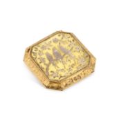 AN AUSTRIAN ENAMEL COMPACT EARLY 20TH CENTURY