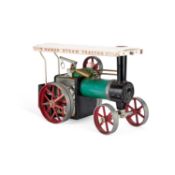 A MAMOD LIVE STEAM MODEL TRACTION ENGINE