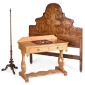 A VICTORIAN PINE WASHSTAND