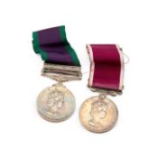 AN ELIZABETH II MEDAL PAIR