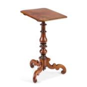 A VICTORIAN MAHOGANY TILT-TOP TRIPOD TABLE