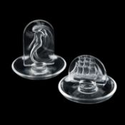 A LALIQUE 'CARAVELLE' CENDRIER