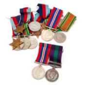 A GEORGE VI GENERAL SERVICE MEDAL (G.S.M) WITH A PALESTINE 1945-48 CLASP PAIR