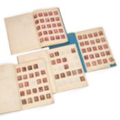 A COLLECTION OF VICTORIAN PENNY RED STAMPS