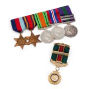 A GEORGE VI GENERAL SERVICE MEDAL (G.S.M) WITH MALAYA AND CYPRUS CLASPS GROUP