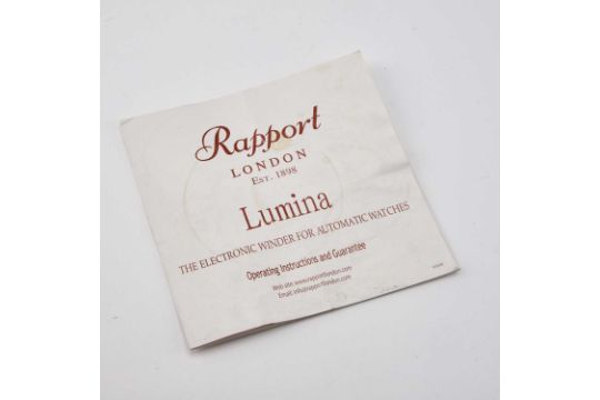 A RAPPORT LUMINA DOUBLE WATCH WINDER CABINET - Image 4 of 5