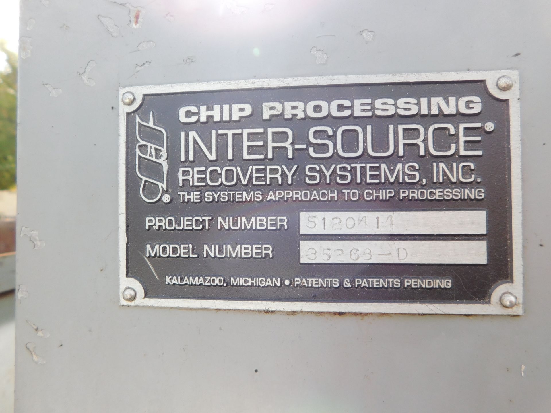 Intersource Chip Processing Intersource Chip Processing System 35263-D (Parts Machine)