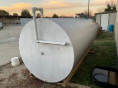 Suspected 4000-4,500 GAL Diesel Fuel Tank W/ Electric Pump