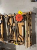 Lot 8 Levels Wrenches Chains Etc
