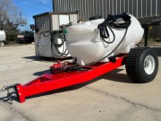 2015 Fimco Industries 60 Gallon Spray Tank and Tow Trailer