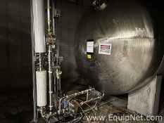 Stainless Steel Horizontal Bulk Storage Tank