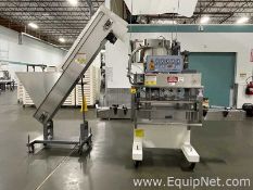 Kaps-All Model FS-B Cap Hopper/Elevator With Kaps-All A6 Capper