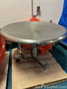 Joy Conveyor Co. LTD 48 Inch Stainless Steel Accumulator - Rotary Table