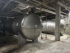 Stainless Steel Horizontal Bulk Storage Tank