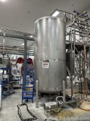 Stainless Steel Vertical Storage Tank for Ketchup - Hold - Run Tank