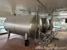 Stainless Steel Horizontal Bulk Storage Tank - Tank 739 Soya