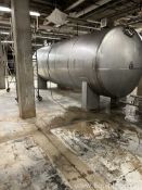 Stainless Steel Horizontal Bulk Storage Tank