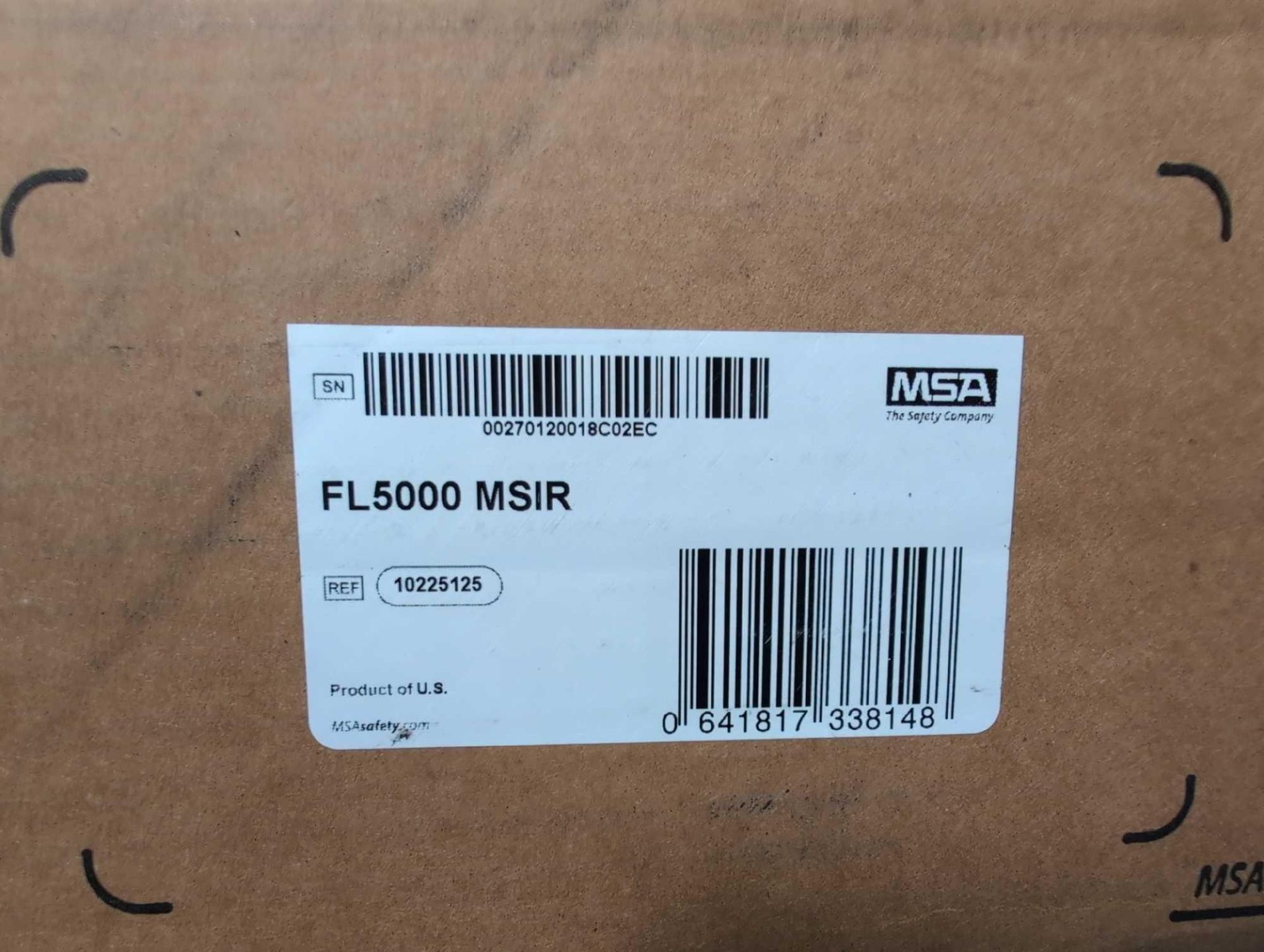 msa fl5000 MSIR flame detector