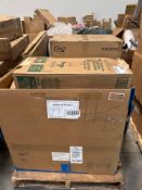 cups, take out containers, area rod, plastic bins and more