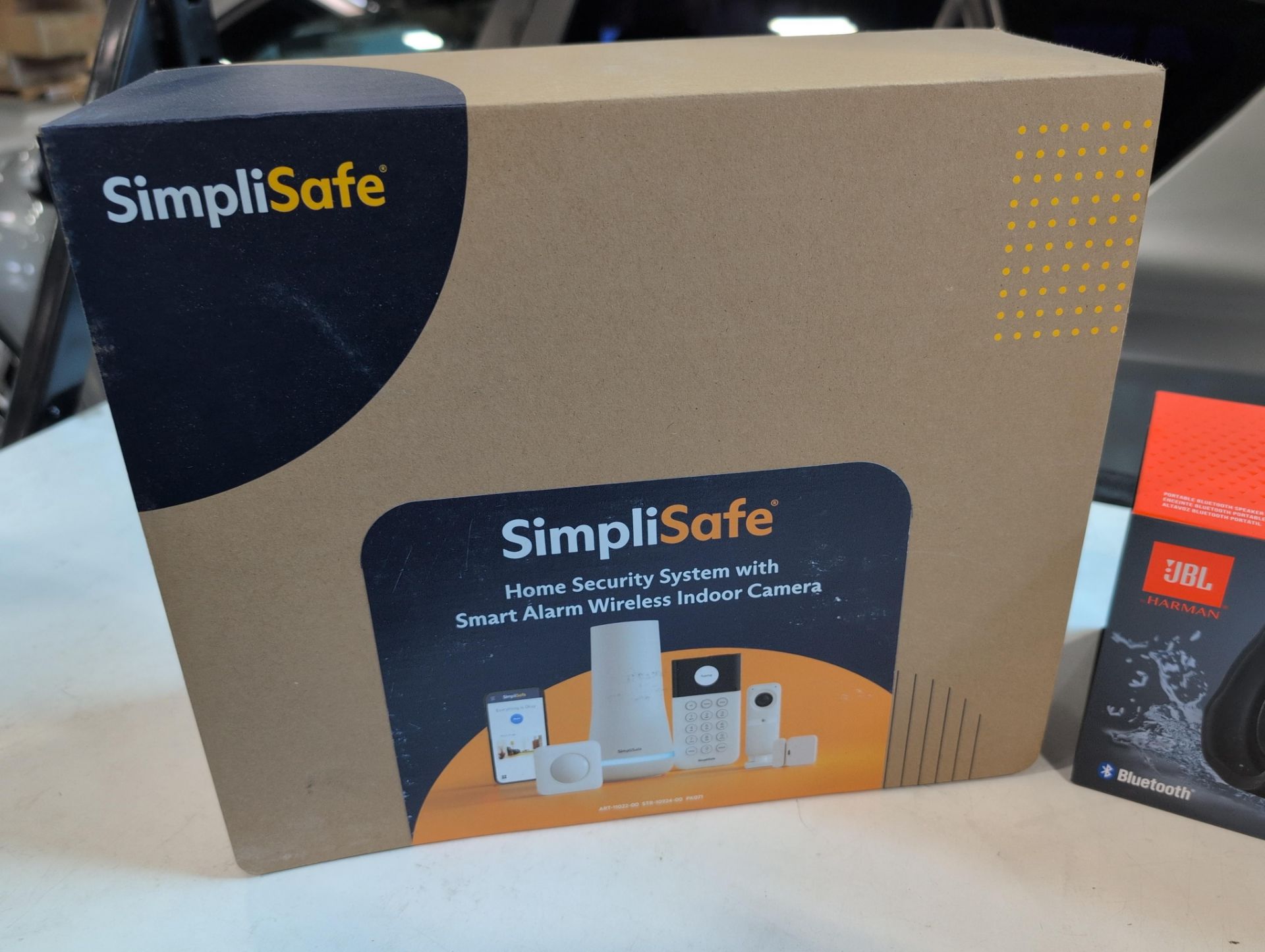 SimpliSafe home security system with smart alarm wireless indoor camera ...