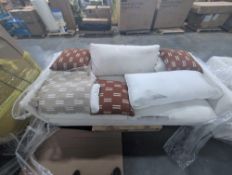 Couch and chair out of box show some staining, possible customer return