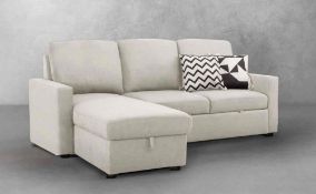 Newton chaise lounge in sand complete