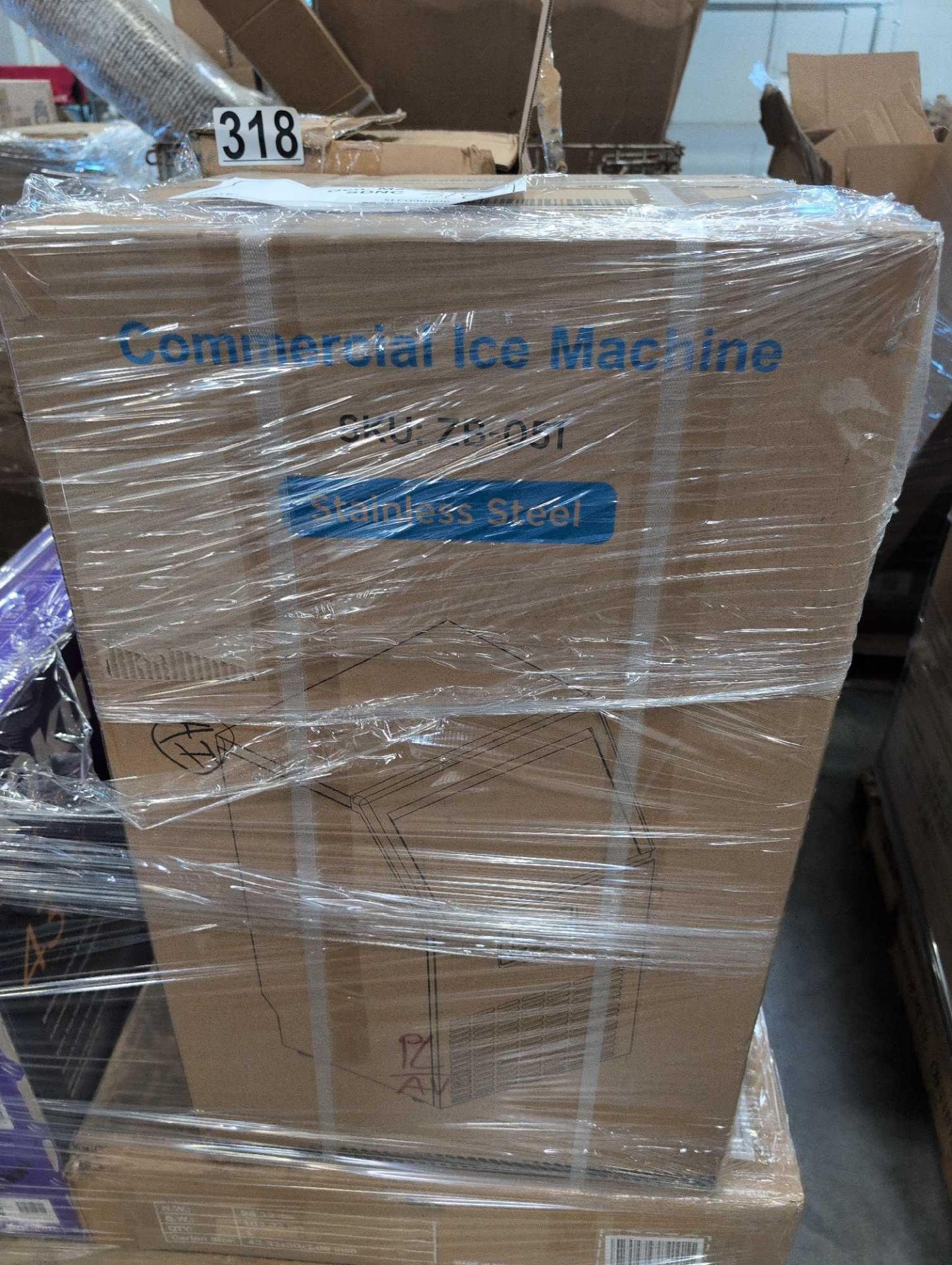 Commercial ice machine, Roku 43 TV, furniture, chair crew centerpoint ...