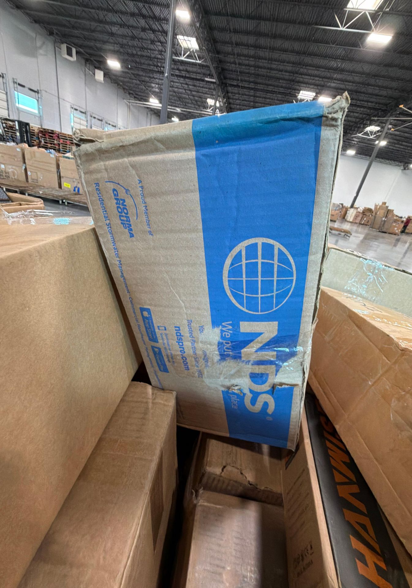 Industrial/automotive, box of FORGED LED lights, automotive parts ...