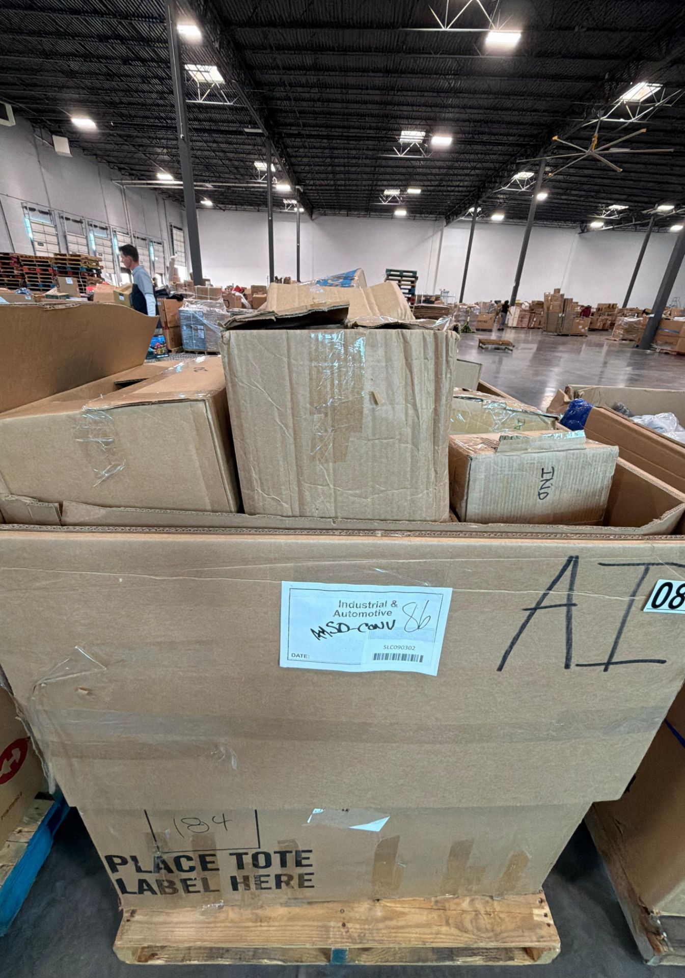 Industrial/automotive, box of FORGED LED lights, automotive parts ...