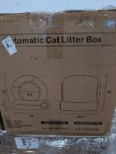 Pallet of automatic cat litter boxes eight units, LADETA possible customer return returns condition